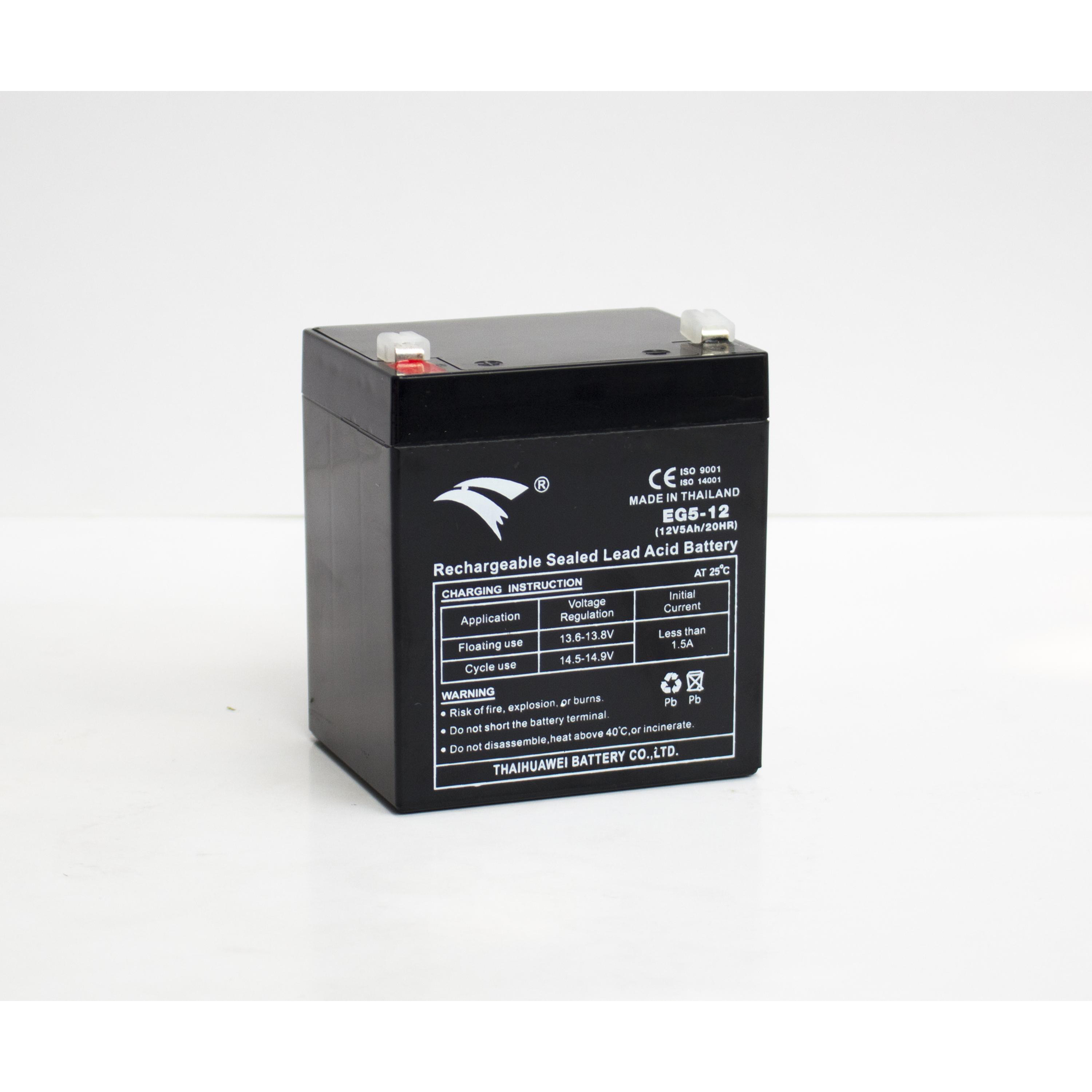 Ắc quy UPS, xe đạp điện Eagle 12V - 5Ah