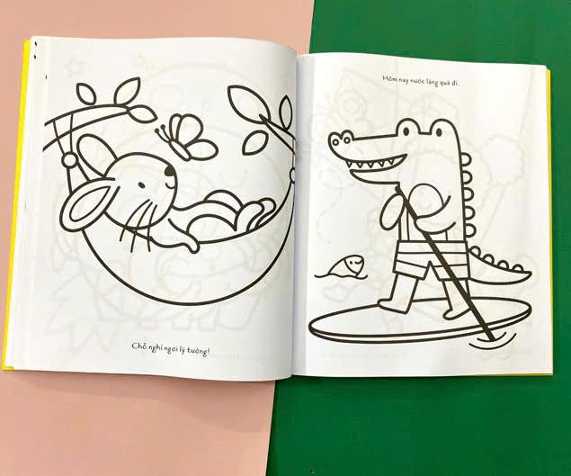 Sách - Cuốn Sách Tô Màu Đầu Tiên Của Tớ - Tô Màu Hạnh Phúc