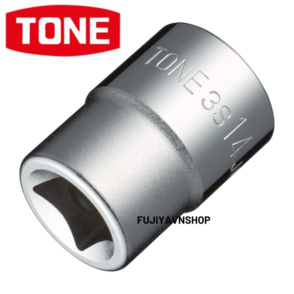 Đầu tuýp 6 cạnh ngắn Tone HP3S-14 ra đầu lục giác 14mm