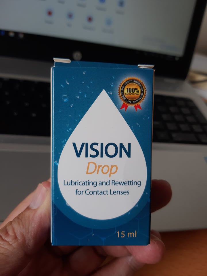 Nước Nhỏ Mắt Kính Áp Tròng Vision Drop (15ml)