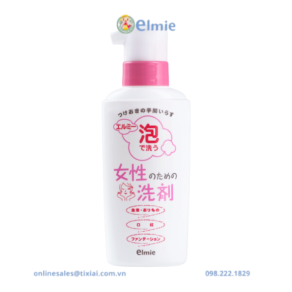 Nước giặt dành cho phụ nữ Elmie dạng bọt - Chai 200ml, hàng trưng bày