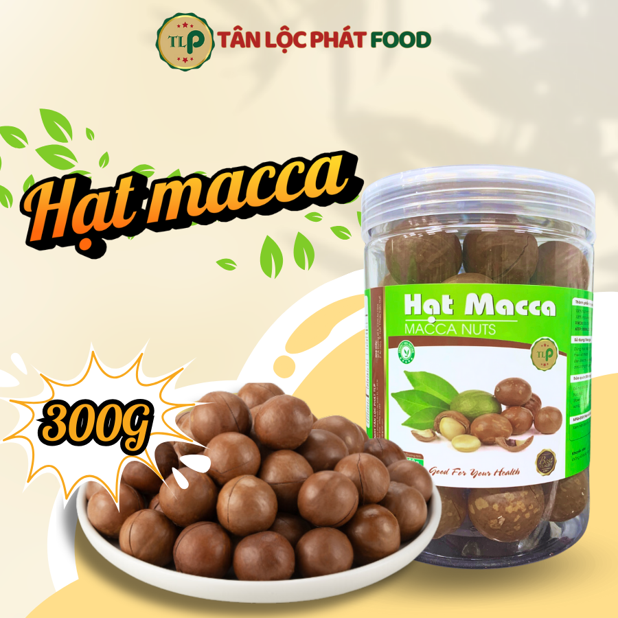 (Tặng Mít Sấy Dẻo Hũ 250G) Combo Hạt Dinh Dưỡng Bánh Thuyền Mix Hạt Túi 200g + Macca Hũ 300g