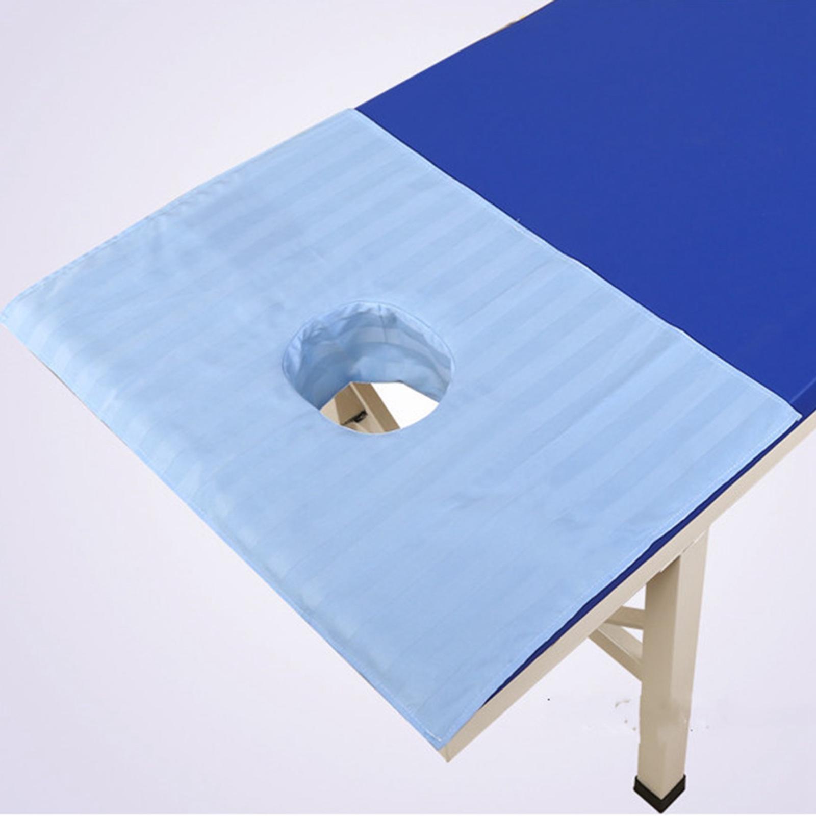 Massage Table Cover Sheet with Face Hole for Beauty Salon SPA Massage Tables