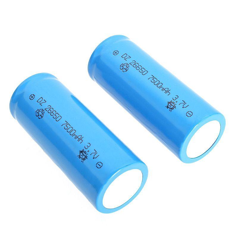 Pin sạc Lithium 26650 3.7V Dung lượng Cao 7500mAh