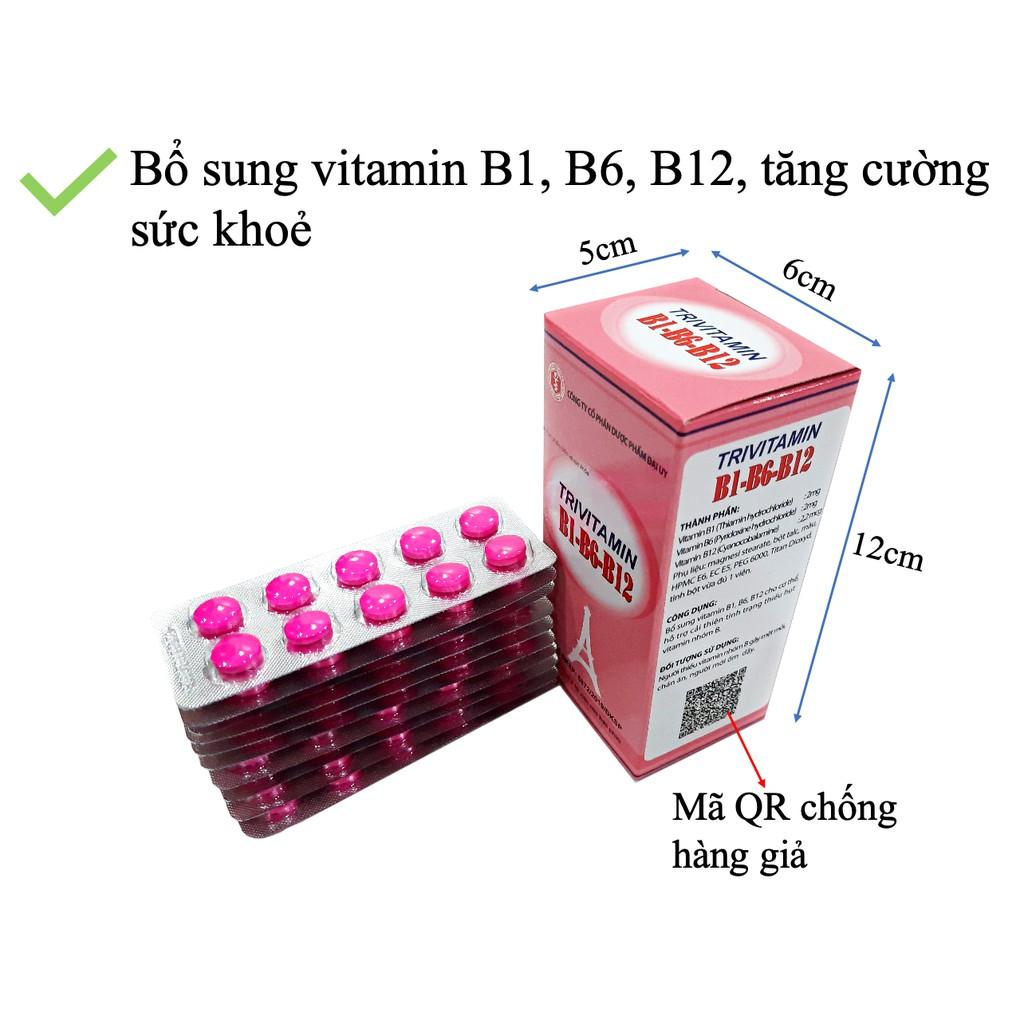 Vitamin B tổng hợp Đại Uy - Trivitamin 3B