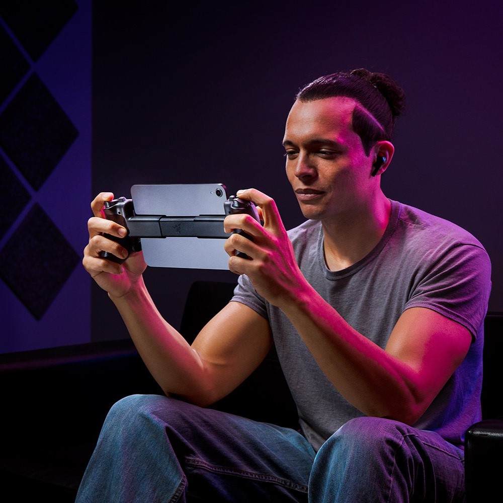 Tay cầm điện thoại Razer Kishi Ultra - USB C Gaming Controller for Android, iPhone, and iPad Mini_Mới, hàng chính hãng