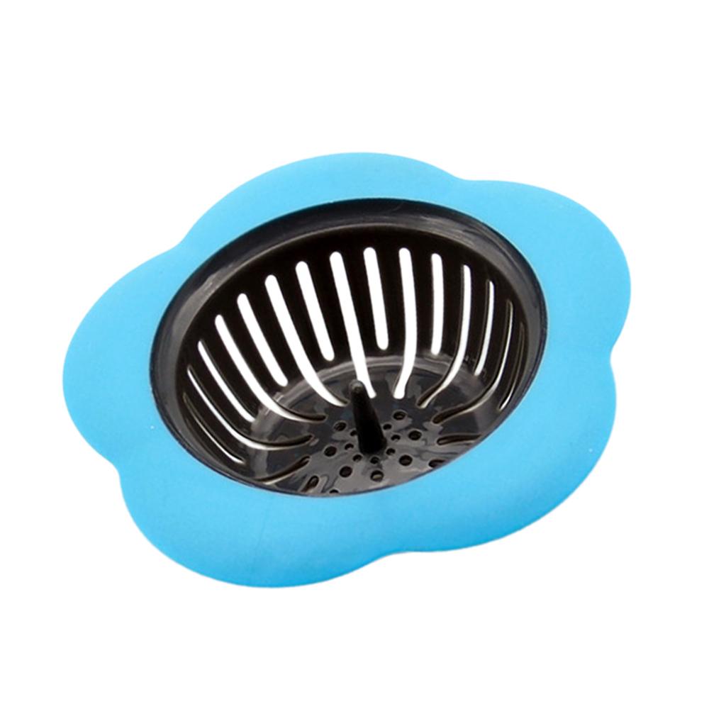 2Pcs Kitchen Drain Shower Tub Strainer Cover Sink Trap Basin Stopper