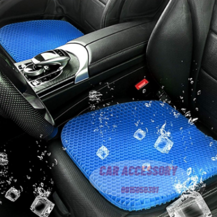 Đệm gel xe hơi đa chức năng đệm đá tổ ong đệm mát đệm mùa hè thoáng khí đệm ghế văn phòng