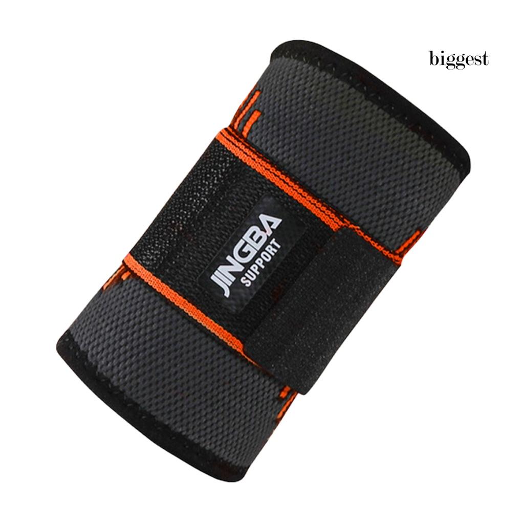 (Hàng Mới Về) 1 Đai Quấn Khuỷu Tay Hỗ Trợ Tập Gym Bằng Nylon Co Giãn Thoáng Khí Chống Mài Mòn
