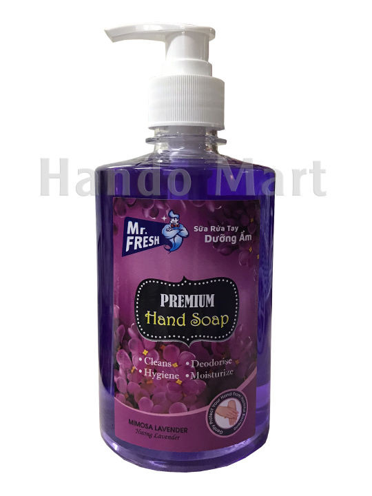 Nước rửa tay khử mùi Mr.Fresh 500ml hương Lavender