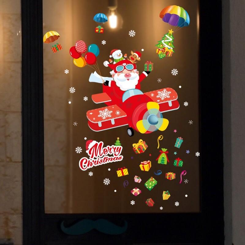 Decal trang trí Noel - Nhiều mẫu mới 2021 cực yêu