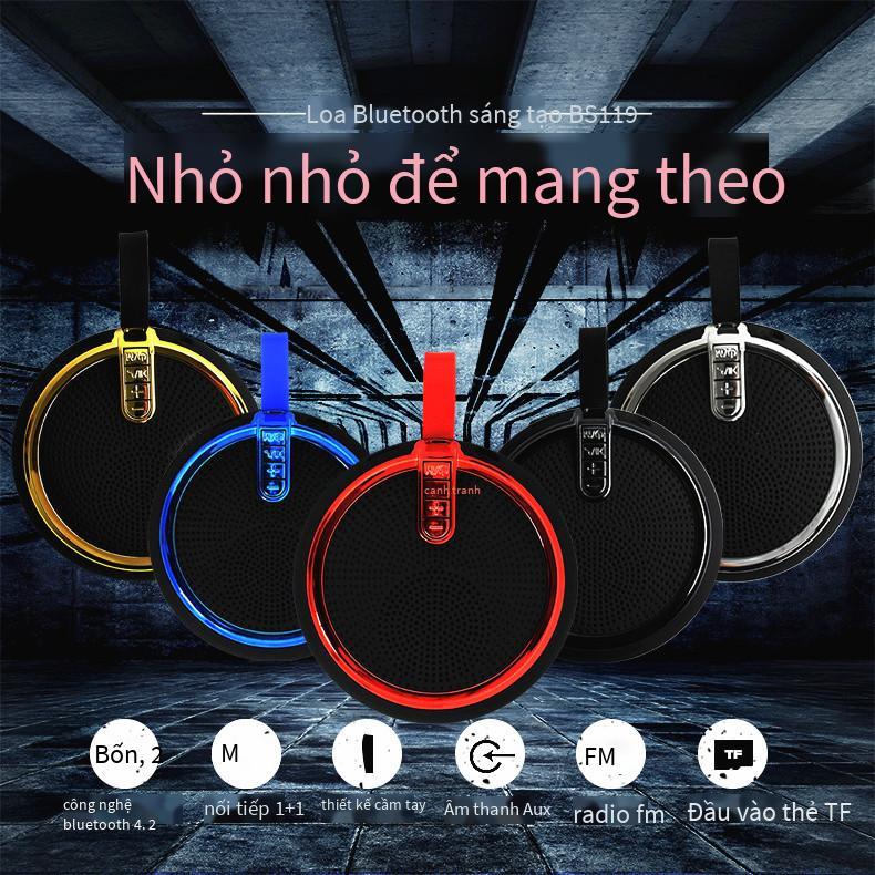 Loa bluetooth BS119 thuận lợi nhất điện thoại di động trung lập không dây âm thanh nhỏ mini thẻ loa đài FM