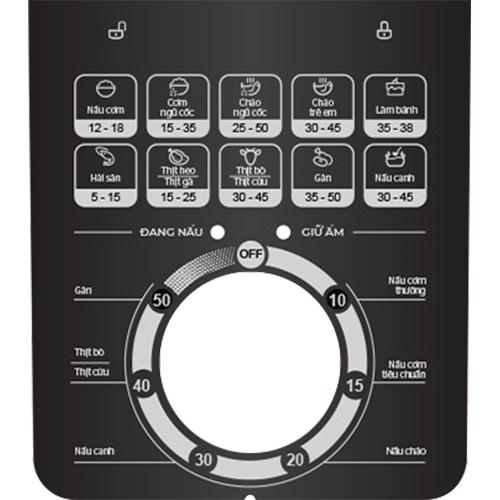 Nồi áp suất điện đa năng Sunhouse 6 lít SHD1657 - Hàng chính hãng