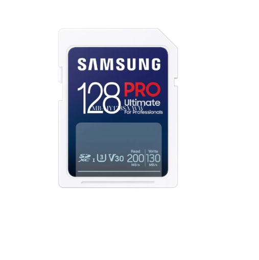 Thẻ nhớ SD Samsung Pro Ultimate SDXC UHS-I 128GB MB-SY128S/WW - Hàng chính hãng