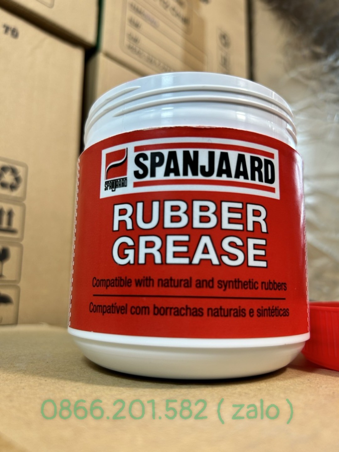 Mỡ tra ắc phanh( thắng) , cuppen ....Spanjaard ( Rubber greaser)