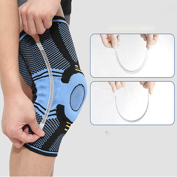 Băng Gối Thể Thao Aolikes Knee Pads Có Lớp Đệm Silicon Và Lò Xo Chính Hãng Aolikes (1 Chiếc)