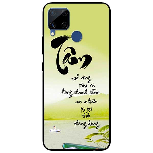 Ốp lưng dành cho Realme C15 mẫu Tâm