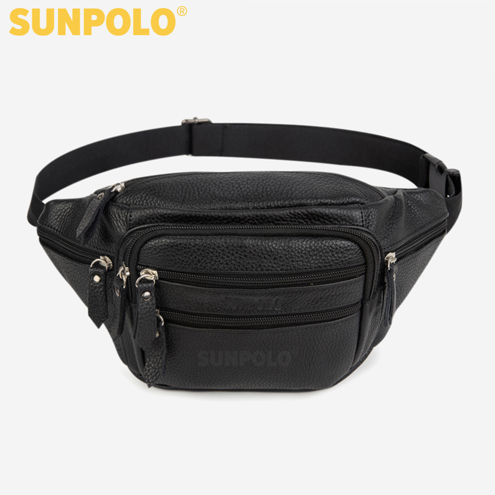 Túi Bao Tử Nam Da Bò Cao Cấp SUNPOLO SBT106