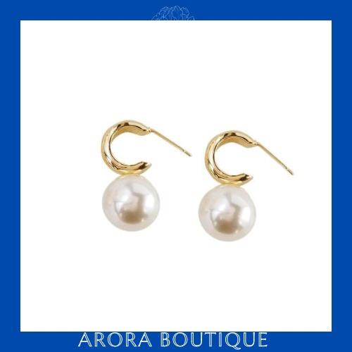 Hoa tai hạt nhựa phong cách thanh lịch - Arora boutique