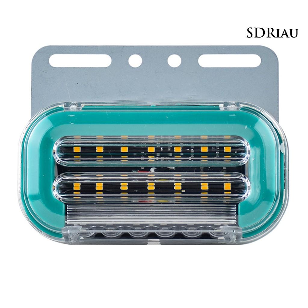 Set 4 Đèn Led 24v 24 Bóng Ip67 Chống Nước Gắn Xe Tải Kèm Phụ Kiện