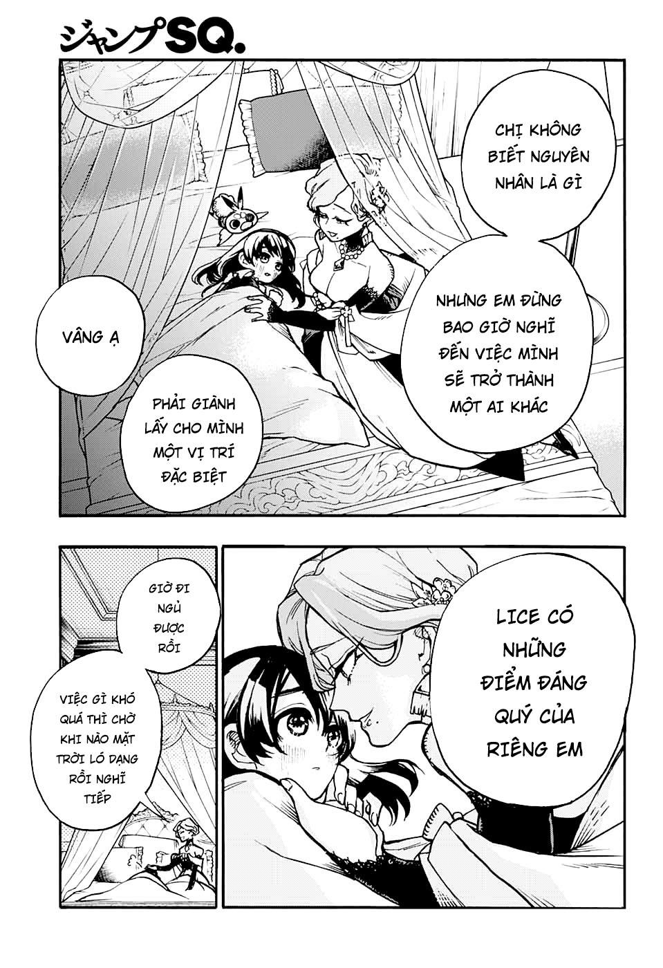 những bức họa quái dị của phù thủy chapter 16.1 12