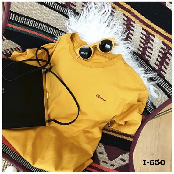 Áo Thun Nữ In Logo Chữ CHESS - I650