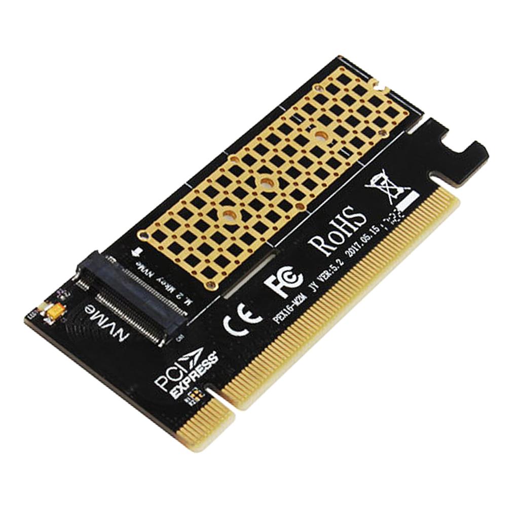 NVMe PCIe Adapter M.2 to PCI-e 16x Converter Card for 2230-2280 M-Key SSD