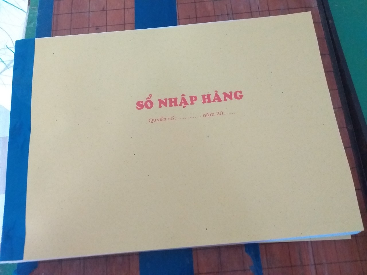 SỔ NHẬP HÀNG