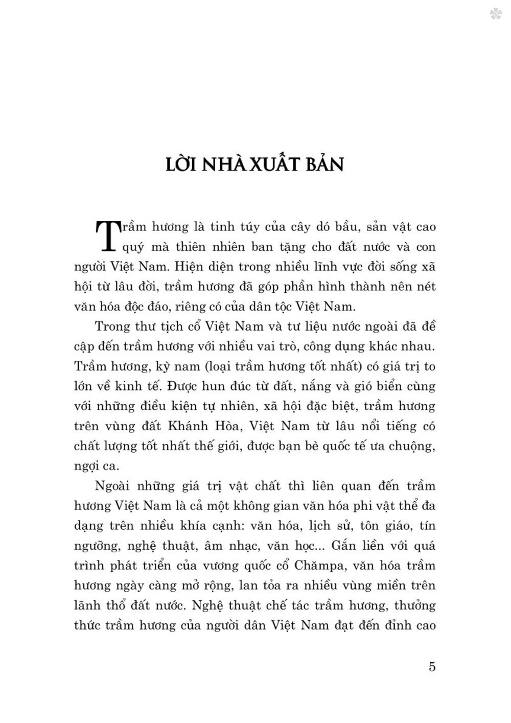 Văn hóa Trầm hương ở Việt Nam - bản in 2025