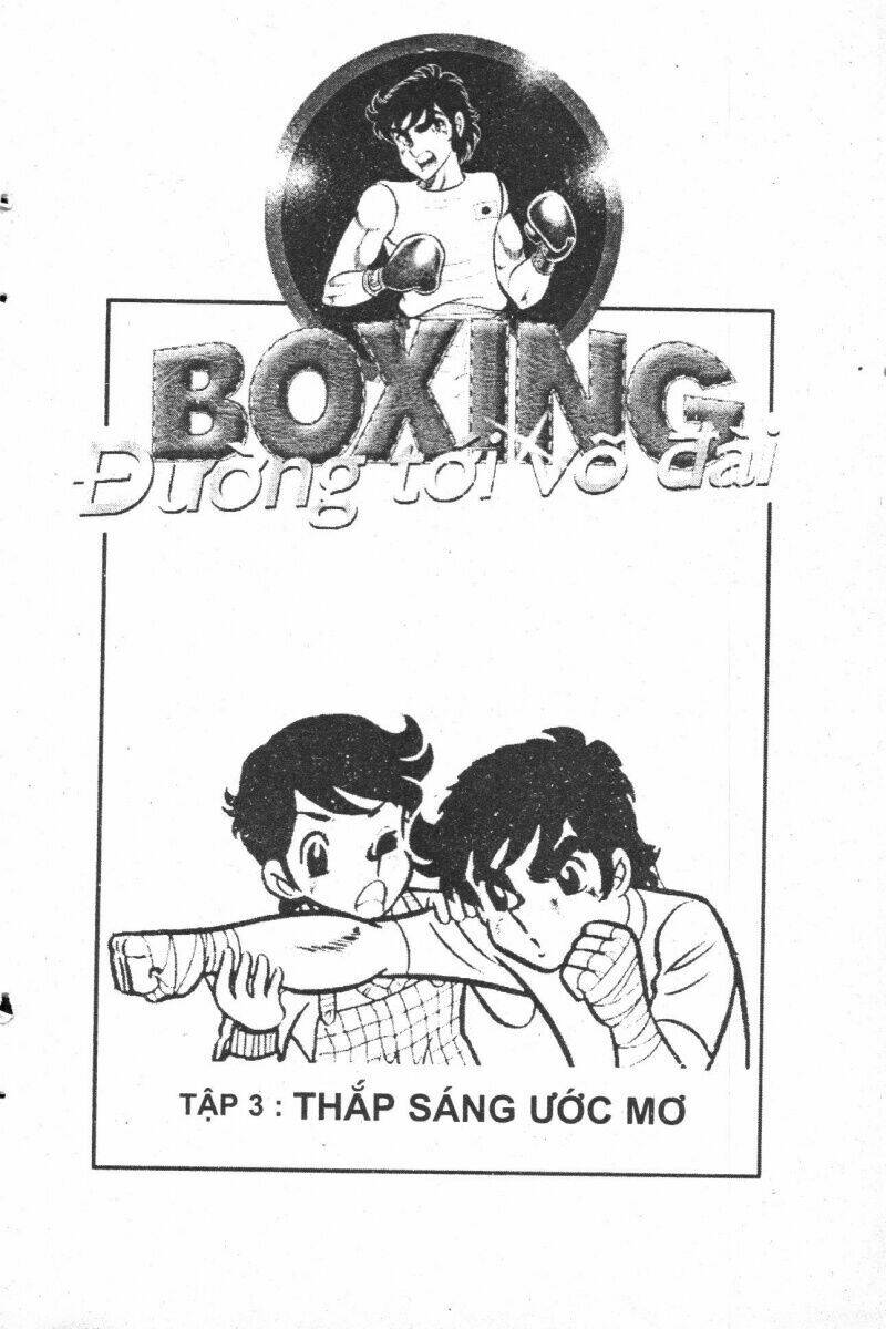 boxing đường tới võ đài chapter 3 1