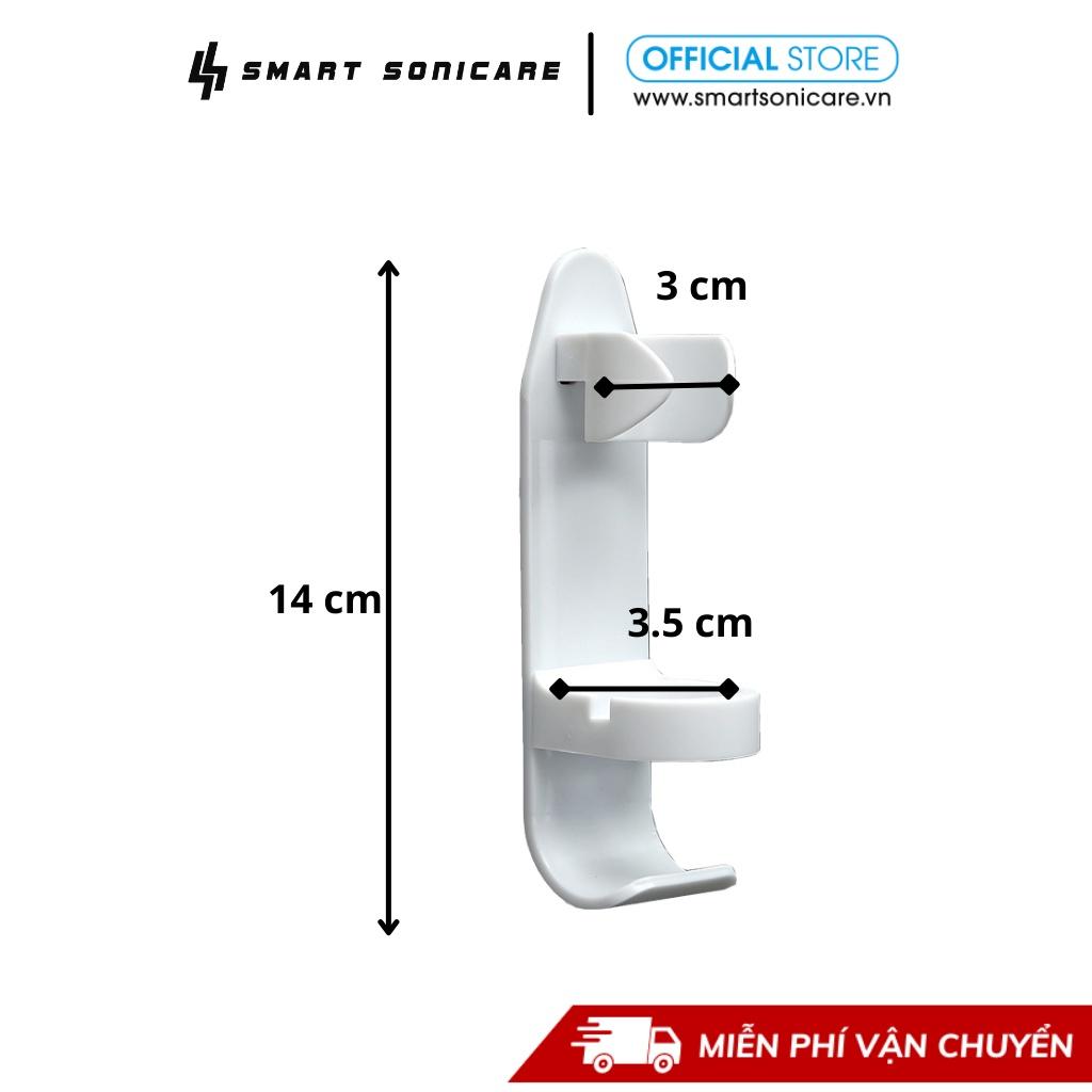 Giá treo bàn chải, móc treo bàn chải điện chất liệu ABS dễ lắp đặt