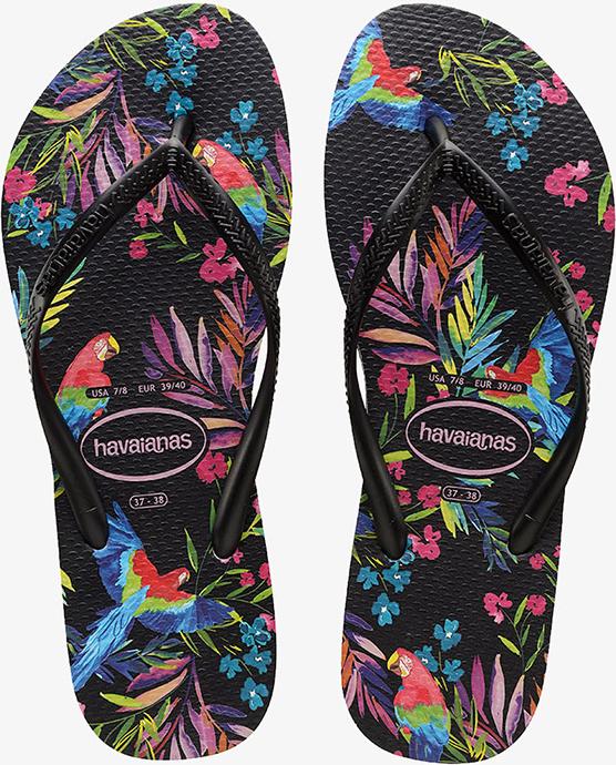 HAVAIANAS - Dép nữ Slim Tropical Floral 4139406-1069