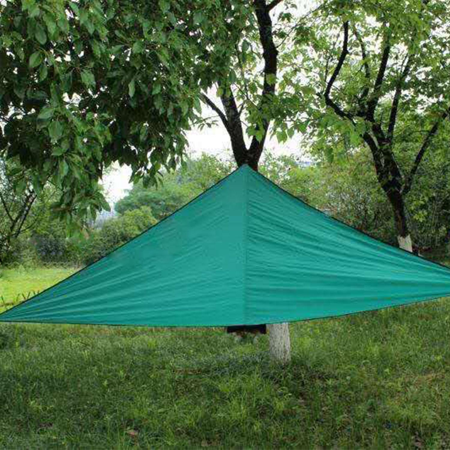 Dù chống mưa chống nắng UV Canopy hình Tam giác 210T nhựa Polyester