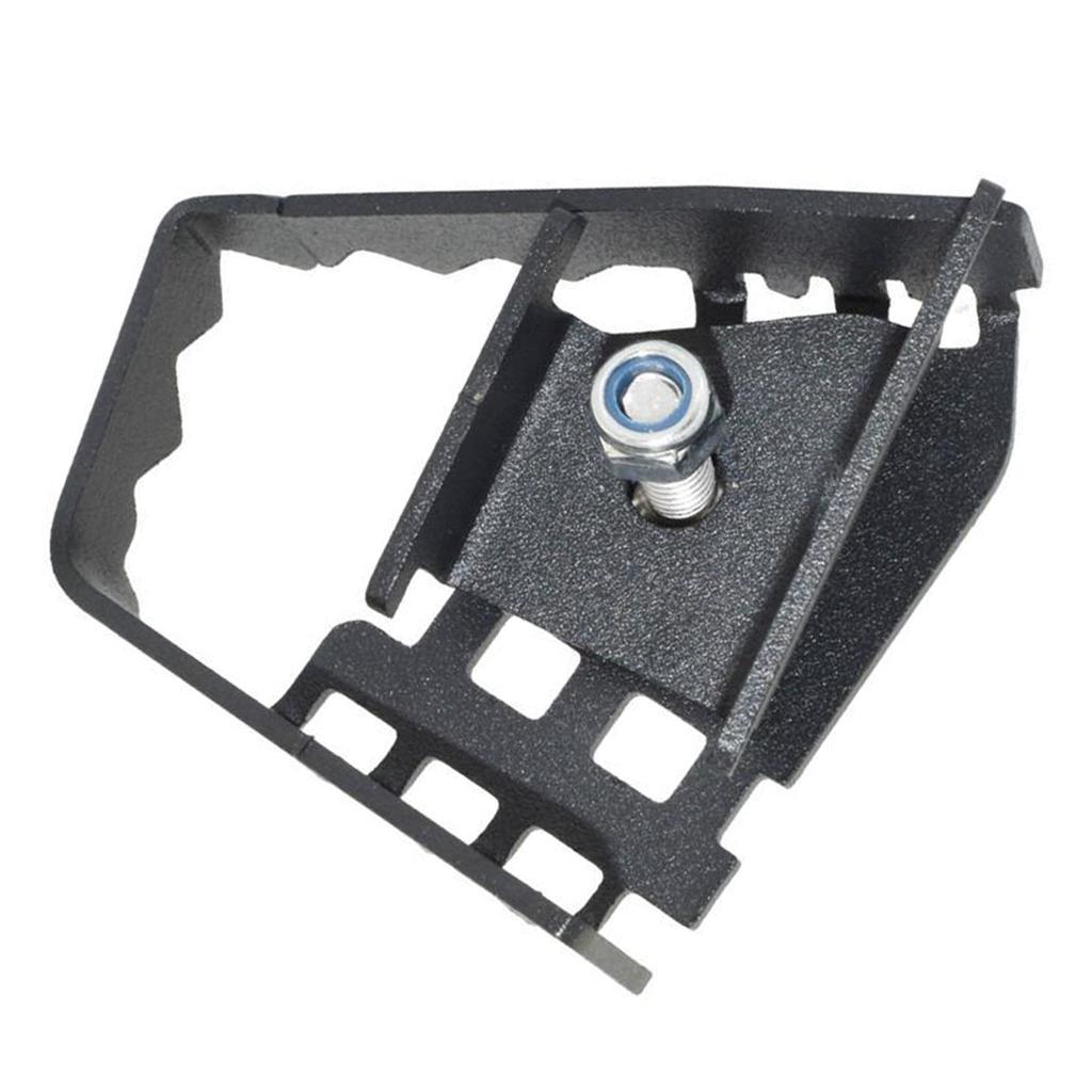 Rear Foot Brake Lever Pedal Extension Peg Pad Extender for F650GS Black