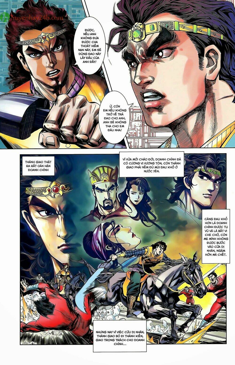 thiên tử truyền kỳ 2 - tần vương doanh chính chapter 36 23