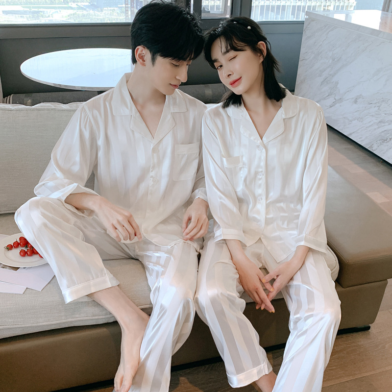 Đồ bộ Pyjama Nam chất liệu phi Lụa rũ, lạnh mềm mại,dù thời tiết xứ nóng vẫn dễ chiệu 88200