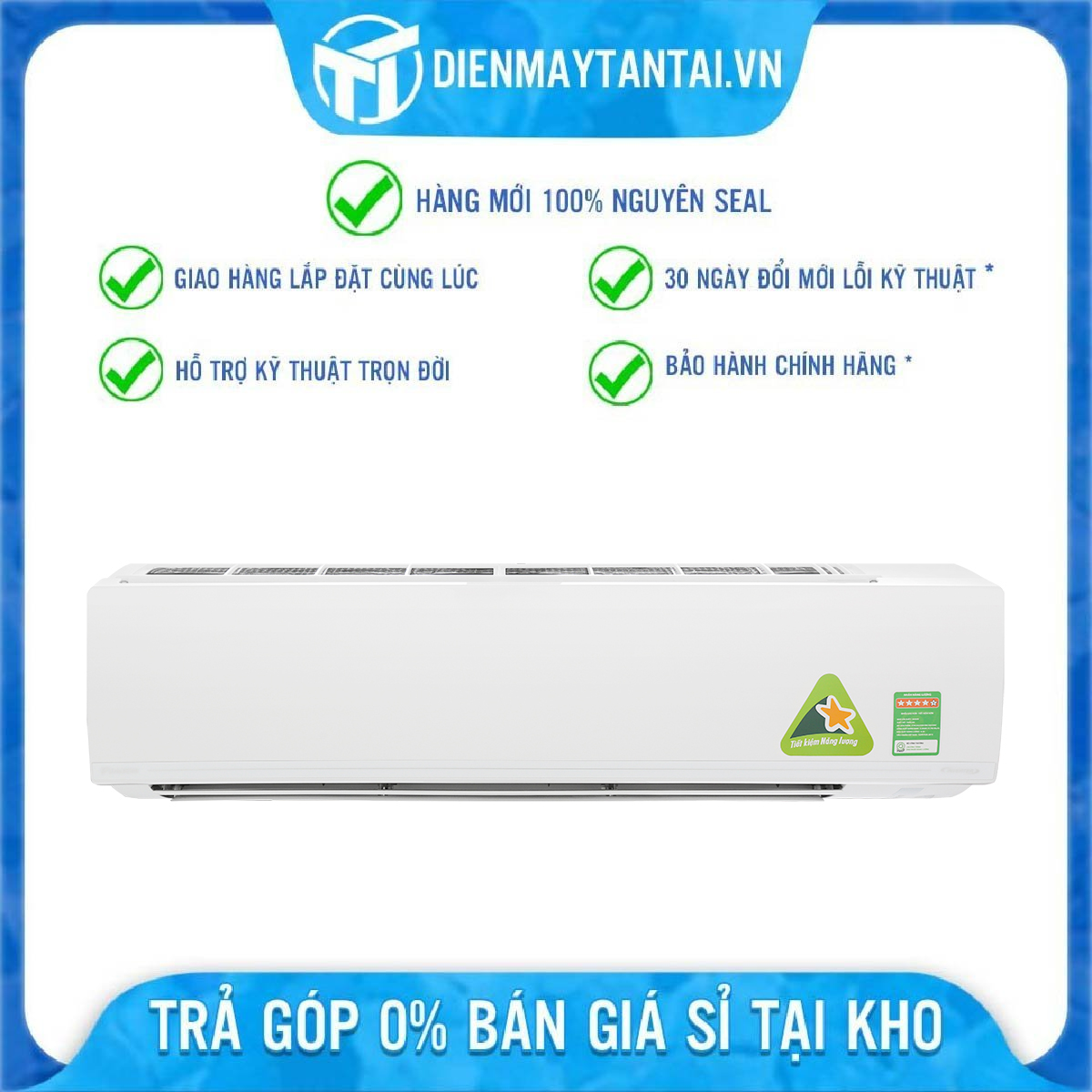 Máy lạnh Daikin Inverter 2.5 Hp FTKC60UVMV - Hàng chính hãng