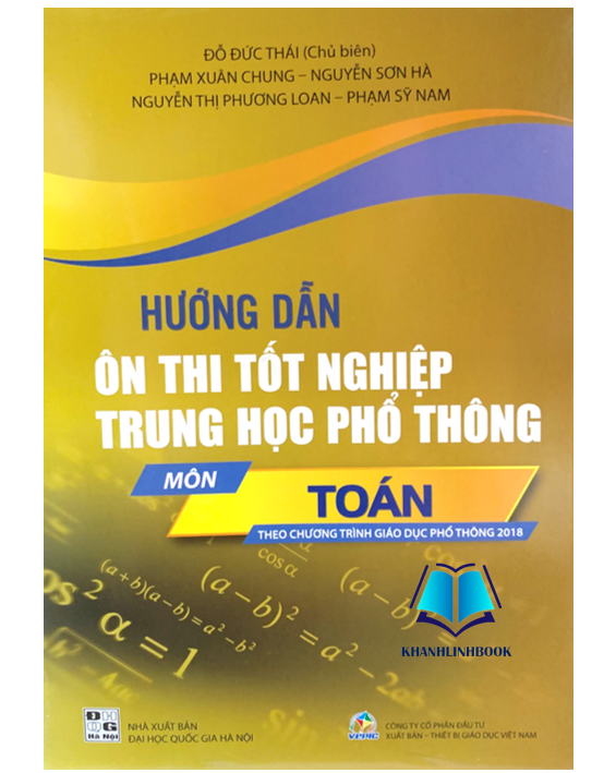 Sách - Hướng dẫn ôn thi tốt nghiệp trung học phổ thông môn Toán (theo chương trình GDPT 2018)