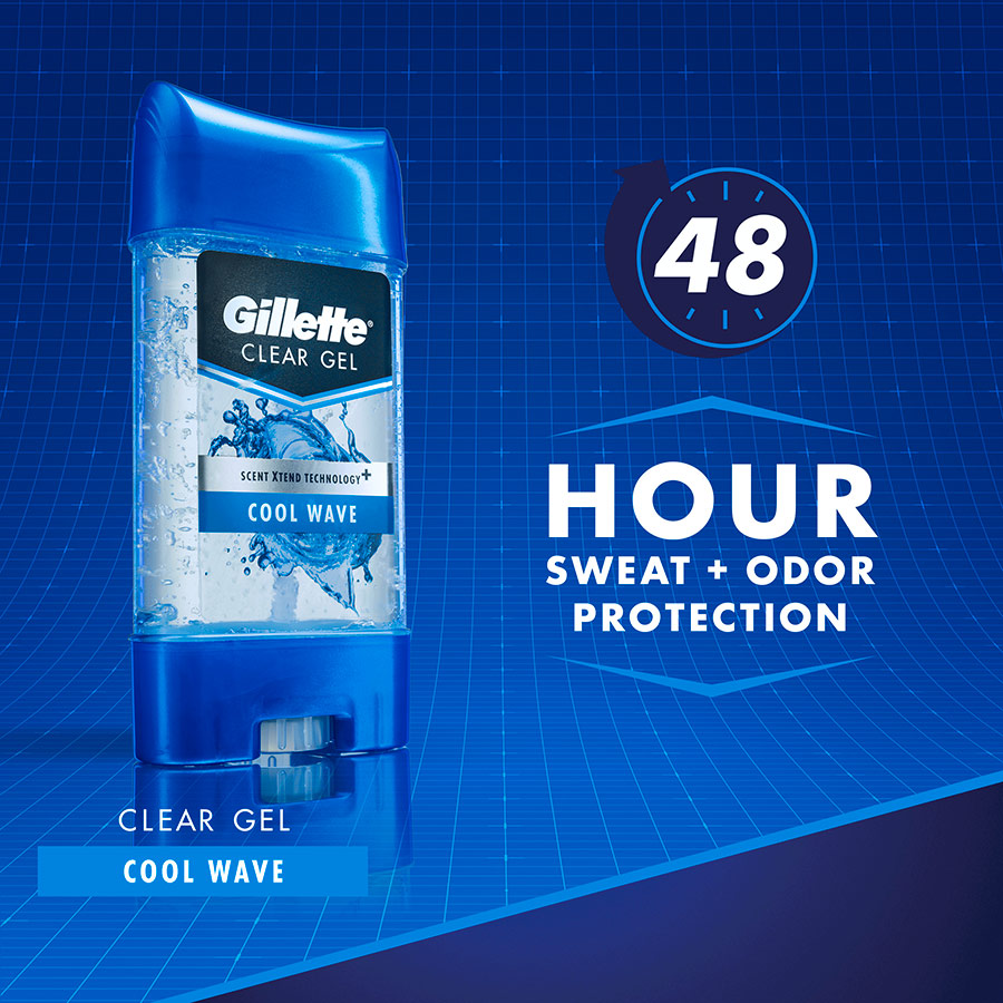 Gel khử mùi Gillette Hương Gió Biển 107g (Nhập khẩu Mỹ)