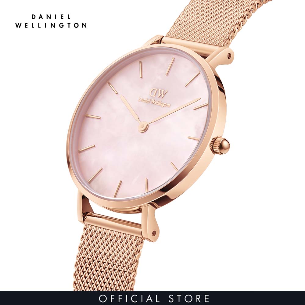 Đồng hồ Nữ Daniel Wellington dây Lưới - Petite Melrose 28 mm DW00100513