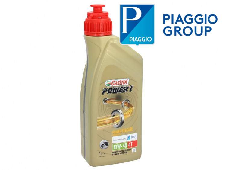 Nhớt Castrol Power 1 Piaggio Vespa
