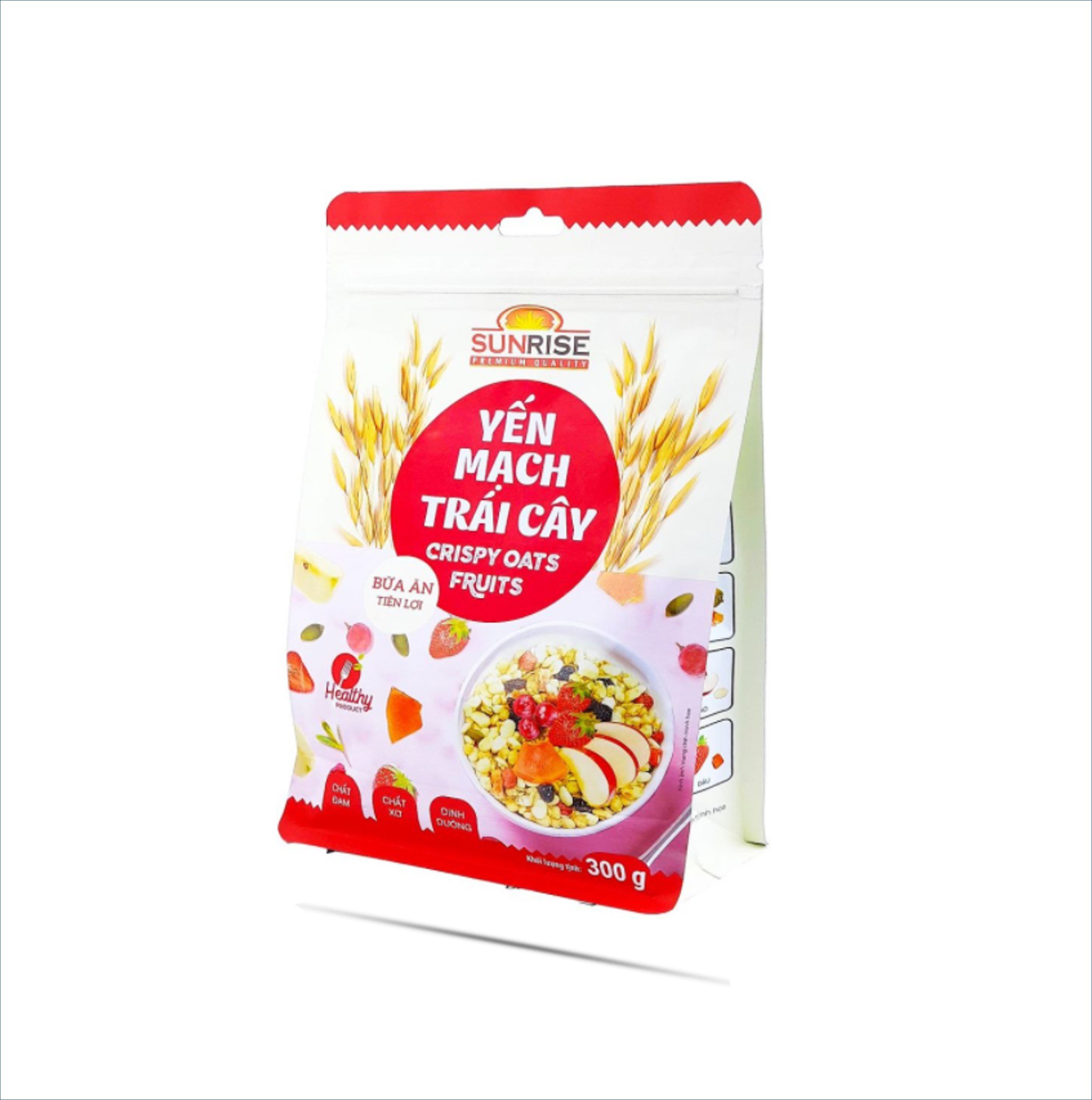 Combo 2 túi - Yến Mạch Trái Cây SUNRISE 300g