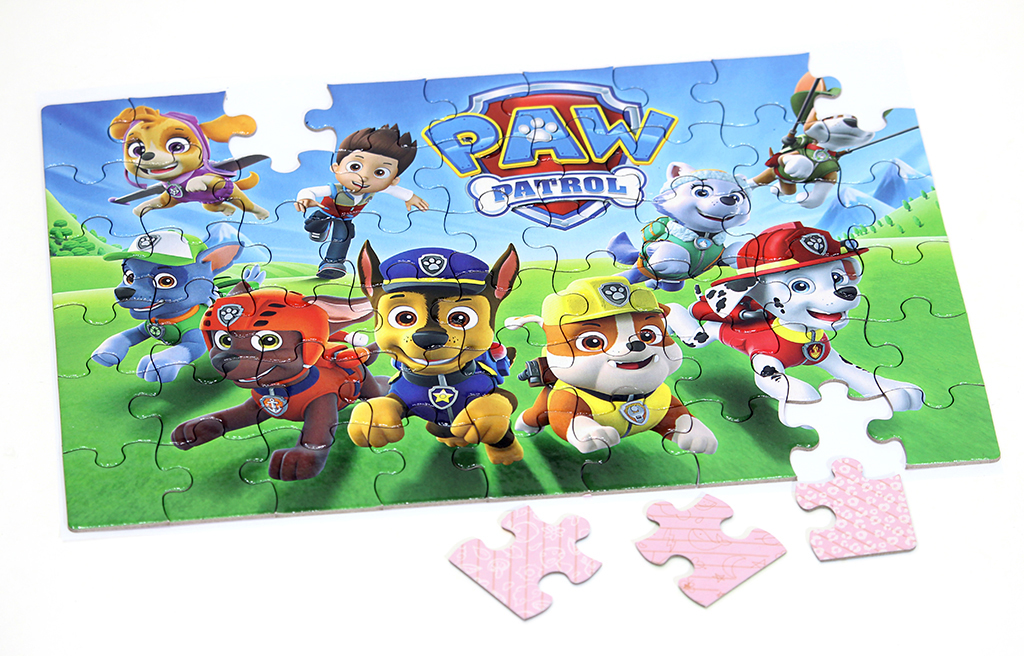 Xếp hình A4 - Paw Patrol
