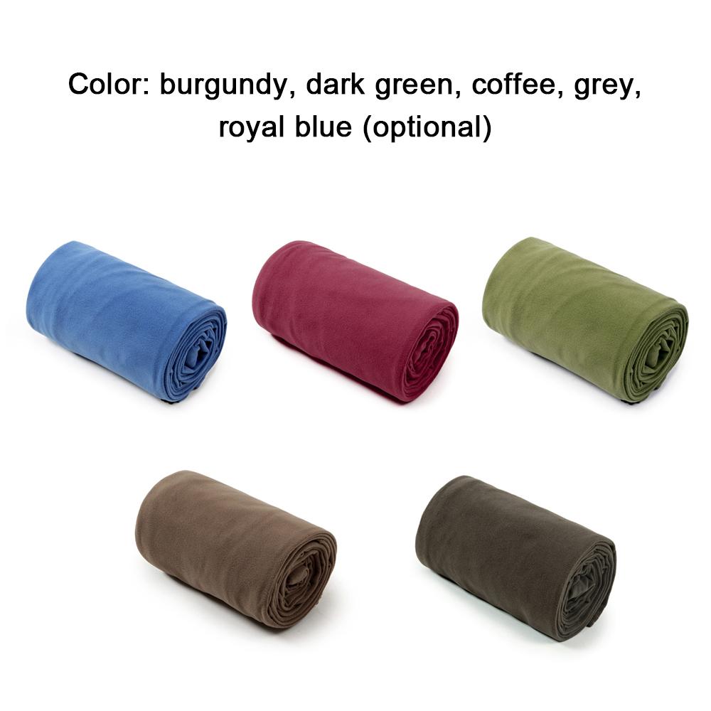 Outdoor Sleeping Bags Portable Emergency Sleeping Bag Light-weight Fleece Sleeping Bag for Camping Travel Hiking