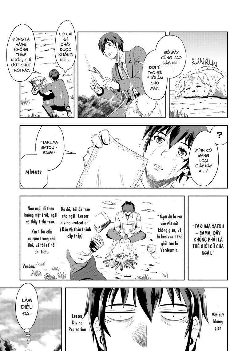 isekai ni tobasareta ossan wa doko e iku? chapter 1 5