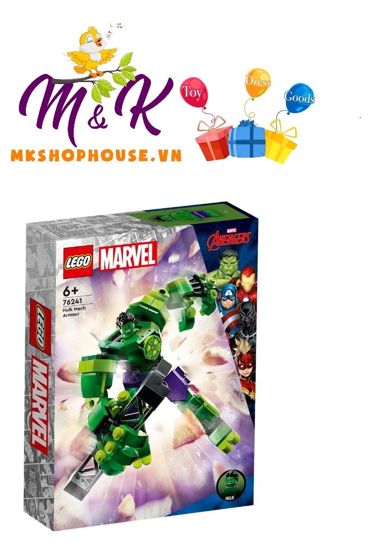 LEGO - SUPERHEROES - 76241 - Chiến Giáp Hulk