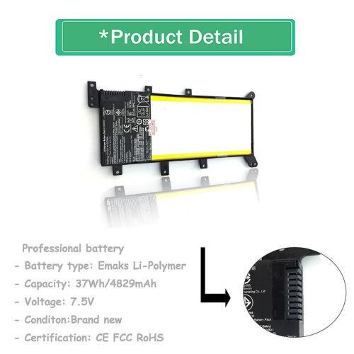 Pin dùng cho laptop Asus C21N1347 X555L F555L K555L R556L X555L X554 F554