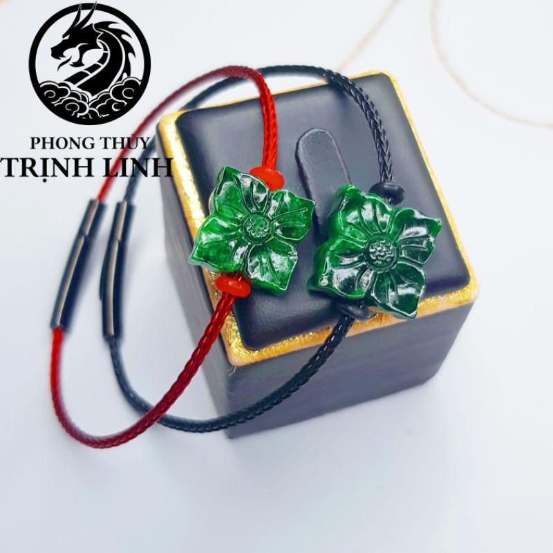 VÒNG TAY HOA SEN 4 CÁNH TÀI LỘC - BÌNH AN DÂY THÉP CAO CẤP