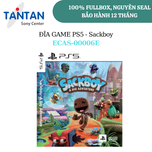 Đĩa game Playstion PS5 Sony - Sackboy A Big Adventure | Hàng chính hãng