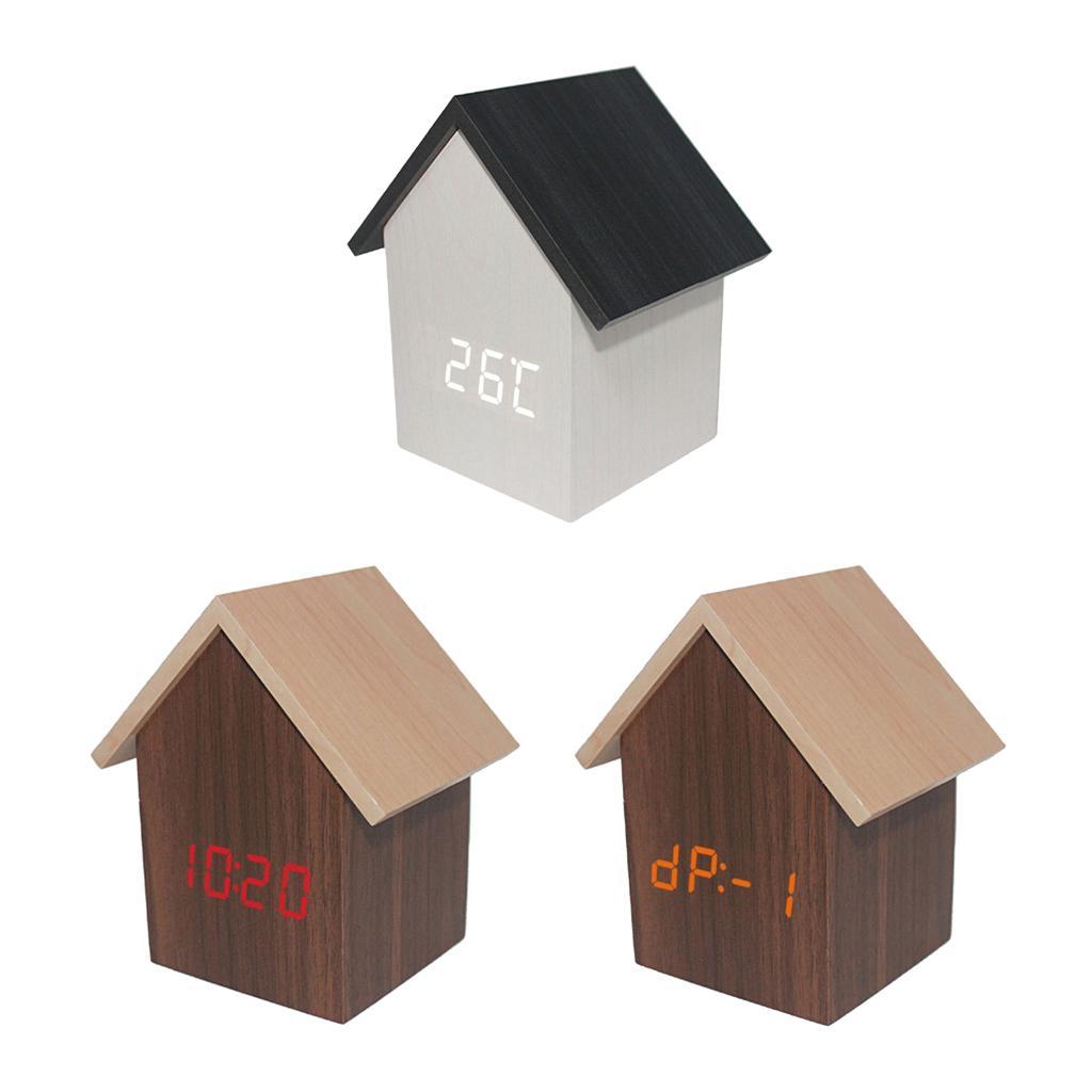 Korean Style Digital Clock Desk Electronic Alarm Timer Mantel Ornament Gift